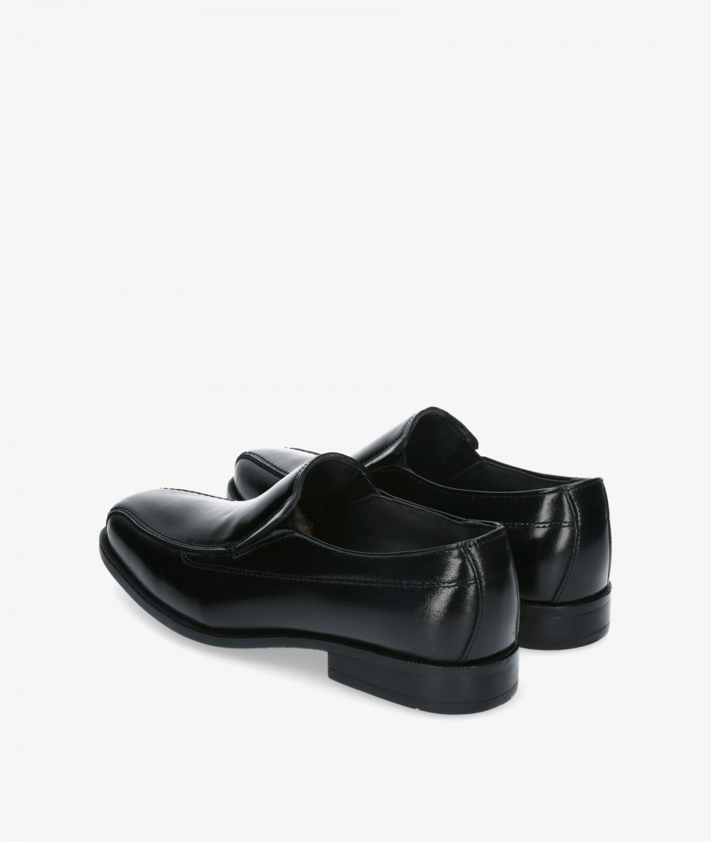 LUISETTI Dress rubber sole shoes 19302 in black LUISETTI Dress rubber sole shoes 19302 in black