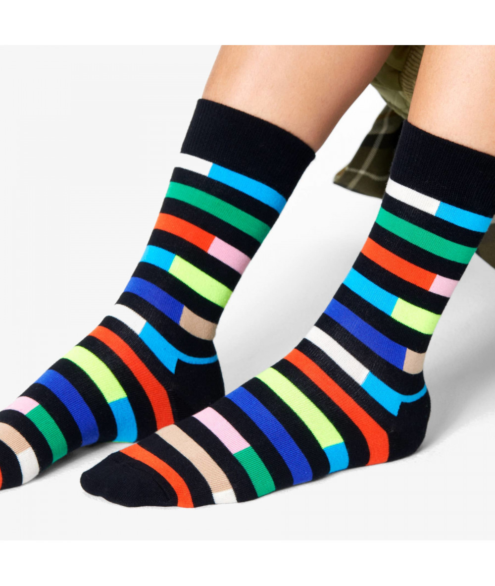 Calcetínes unisex HAPPY SOCKS HIG01-9300 en azul marino