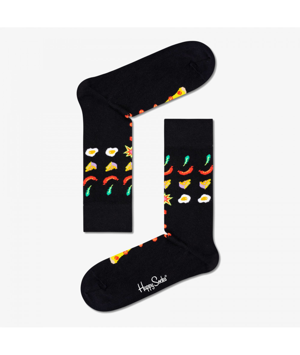 Calcetínes unisex HAPPY SOCKS PIV01-9300 en negro