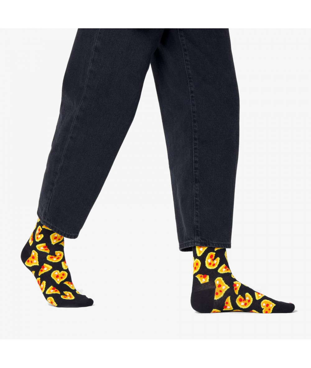 Calcetínes unisex HAPPY SOCKS PLS01-6300 en negro