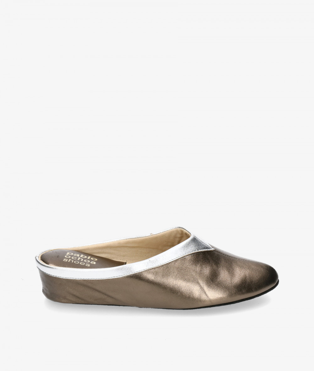 Zapatillas de casa  con Cuña 4 cmst Zapatillas de casa  con Cuña 4 cmst