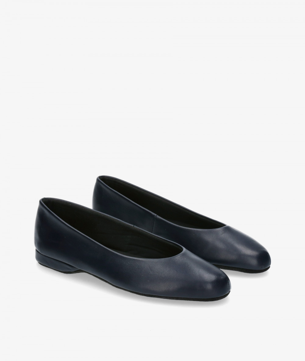 Give your feet a break in these cosy navy blue soft slippers Give your feet a break in these cosy navy blue soft slippers