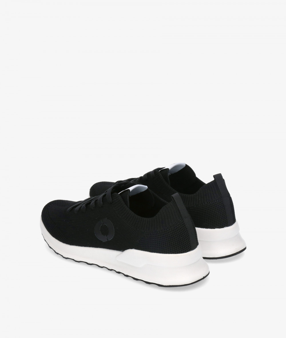 Deportivos Ecoalf PRINALF KNIT SNEAKER WOMAN en negro Deportivos Ecoalf PRINALF KNIT SNEAKER WOMAN en negro