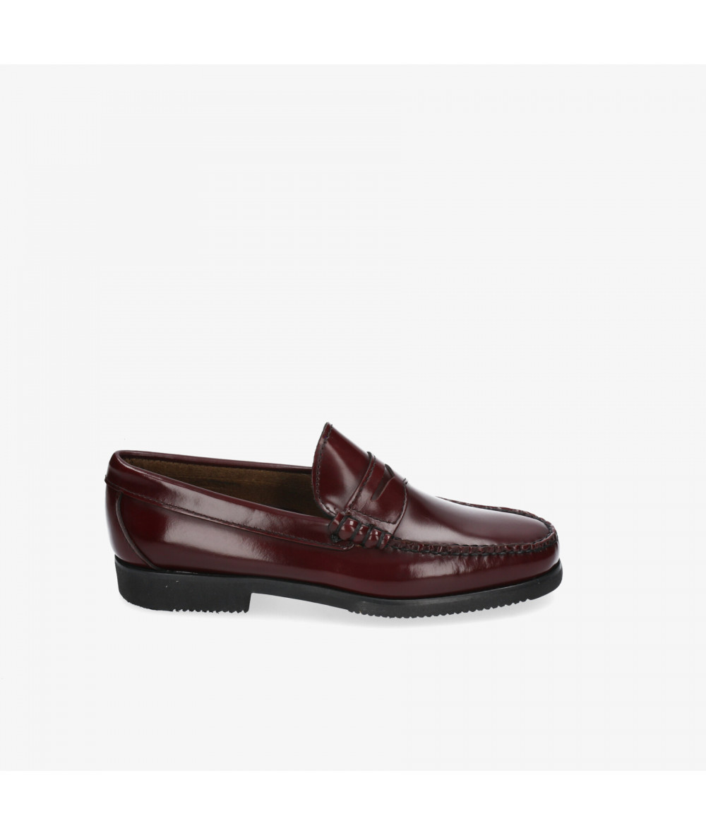 Zapatos casual Kénnebec  S61-N en burdeos Zapatos casual Kénnebec  S61-N en burdeos