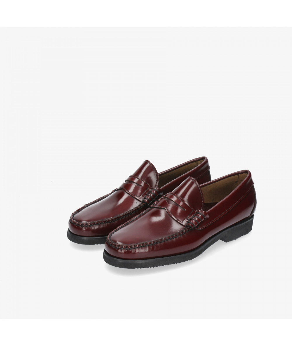 Zapatos casual Kénnebec  S61-N en burdeos Zapatos casual Kénnebec  S61-N en burdeos