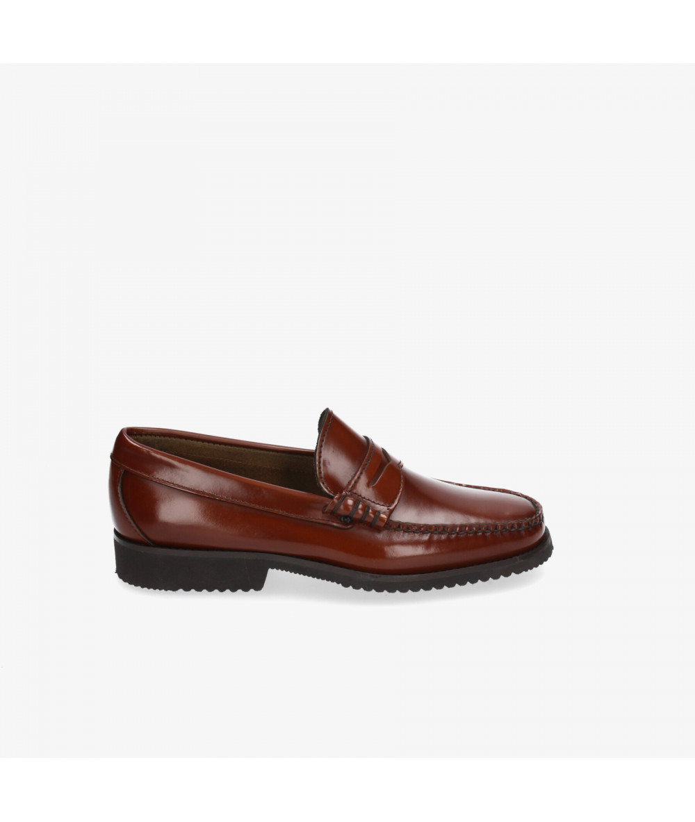 Zapatos casual Kénnebec  S61-N en cuero Zapatos casual Kénnebec  S61-N en cuero