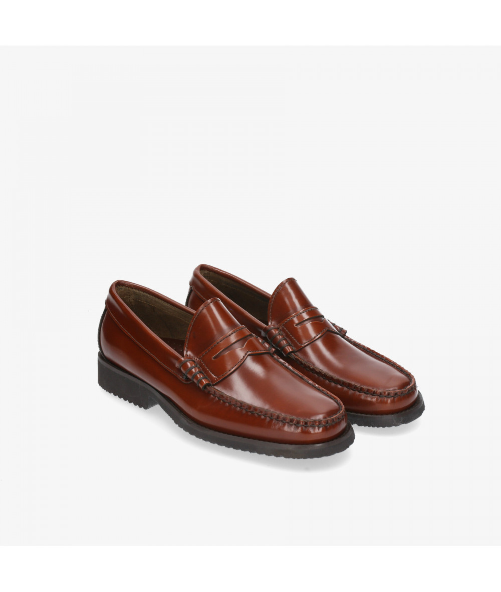 Zapatos casual Kénnebec  S61-N en cuero Zapatos casual Kénnebec  S61-N en cuero