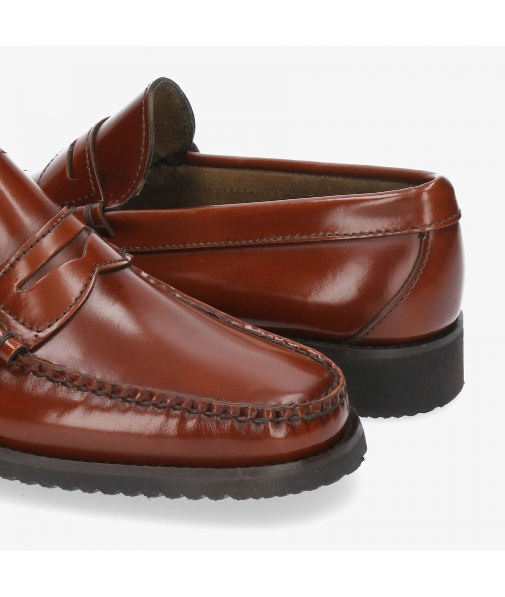 Zapatos casual Kénnebec  S61-N en cuero Zapatos casual Kénnebec  S61-N en cuero