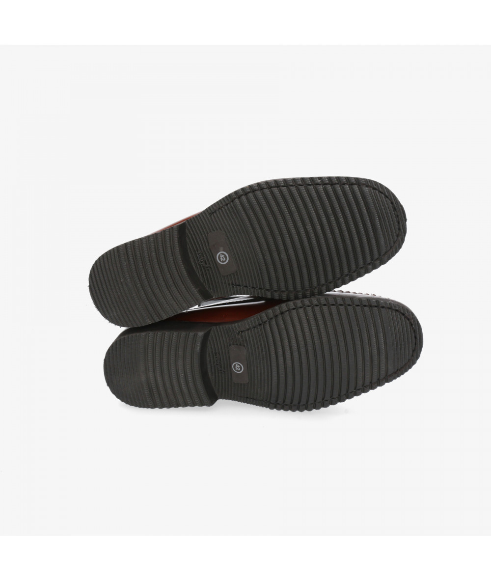 Zapatos casual Kénnebec  S61-N en cuero Zapatos casual Kénnebec  S61-N en cuero