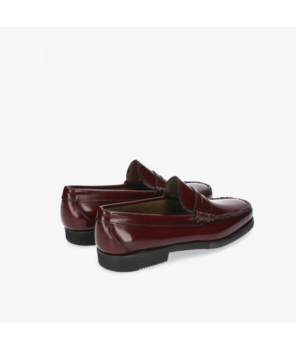 Zapatos casual Kénnebec  S61-N en burdeos Zapatos casual Kénnebec  S61-N en burdeos