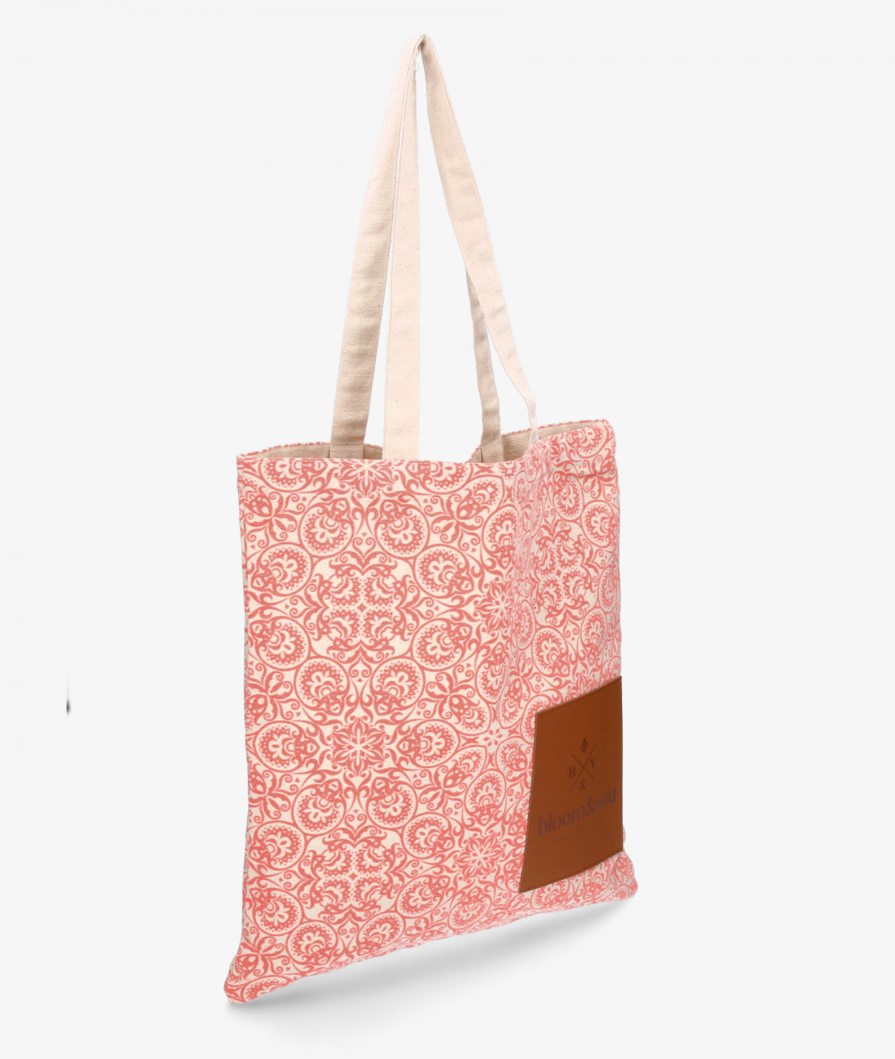 Tote bag bloom&you  PARSLEY CORAL TOTE en coral Tote bag bloom&you  PARSLEY CORAL TOTE en coral