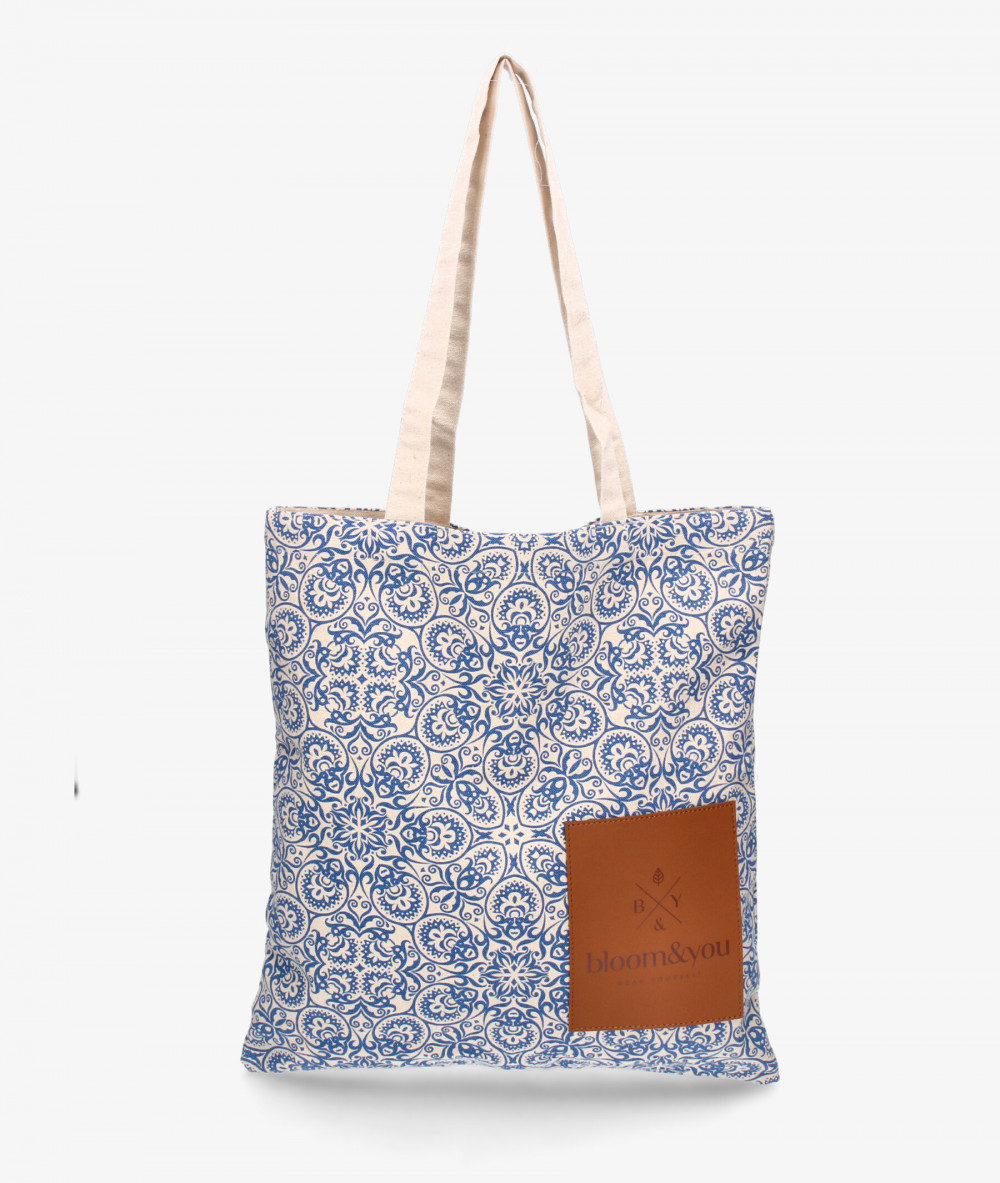 Tote bag bloom&you  PARSLEY BLUE TOTE en azul marino Tote bag bloom&you  PARSLEY BLUE TOTE en azul marino