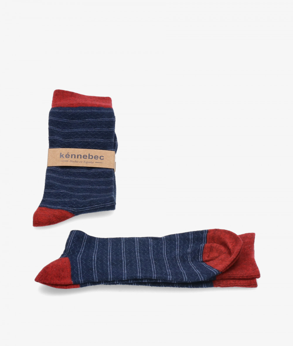 Calcetines Kénnebec en azul marino