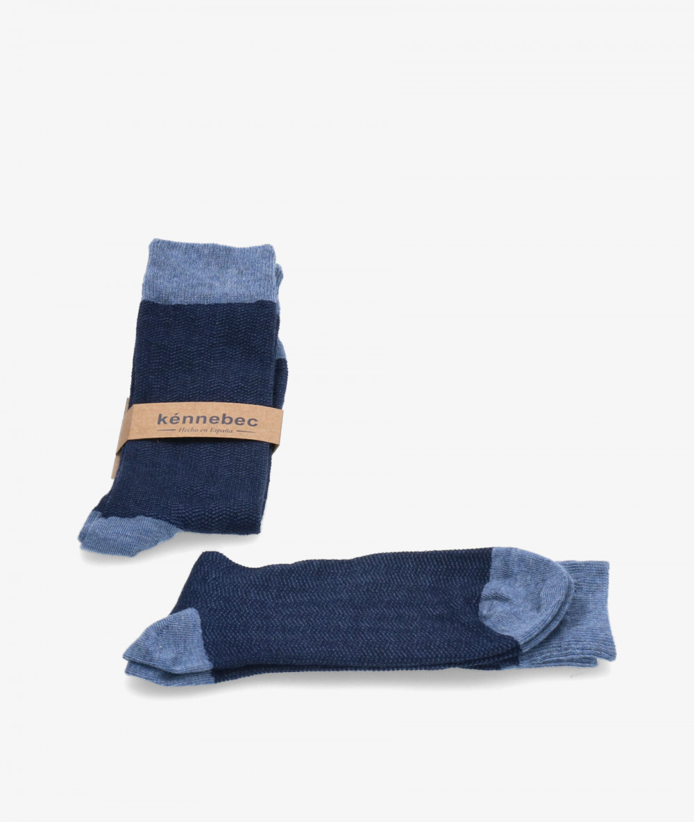 Calcetines Kénnebec en azul marino