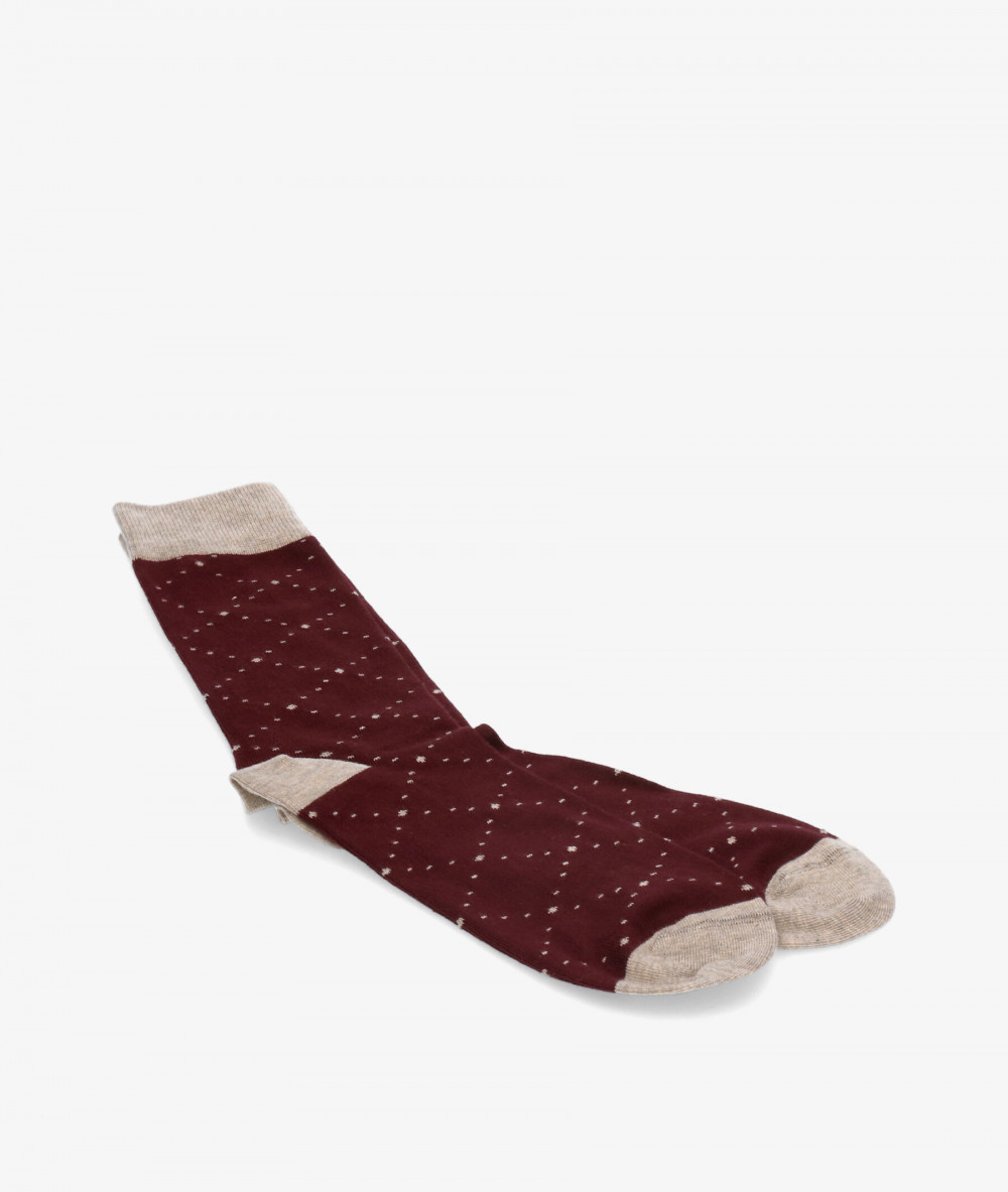 Calcetines Kénnebec en burdeos