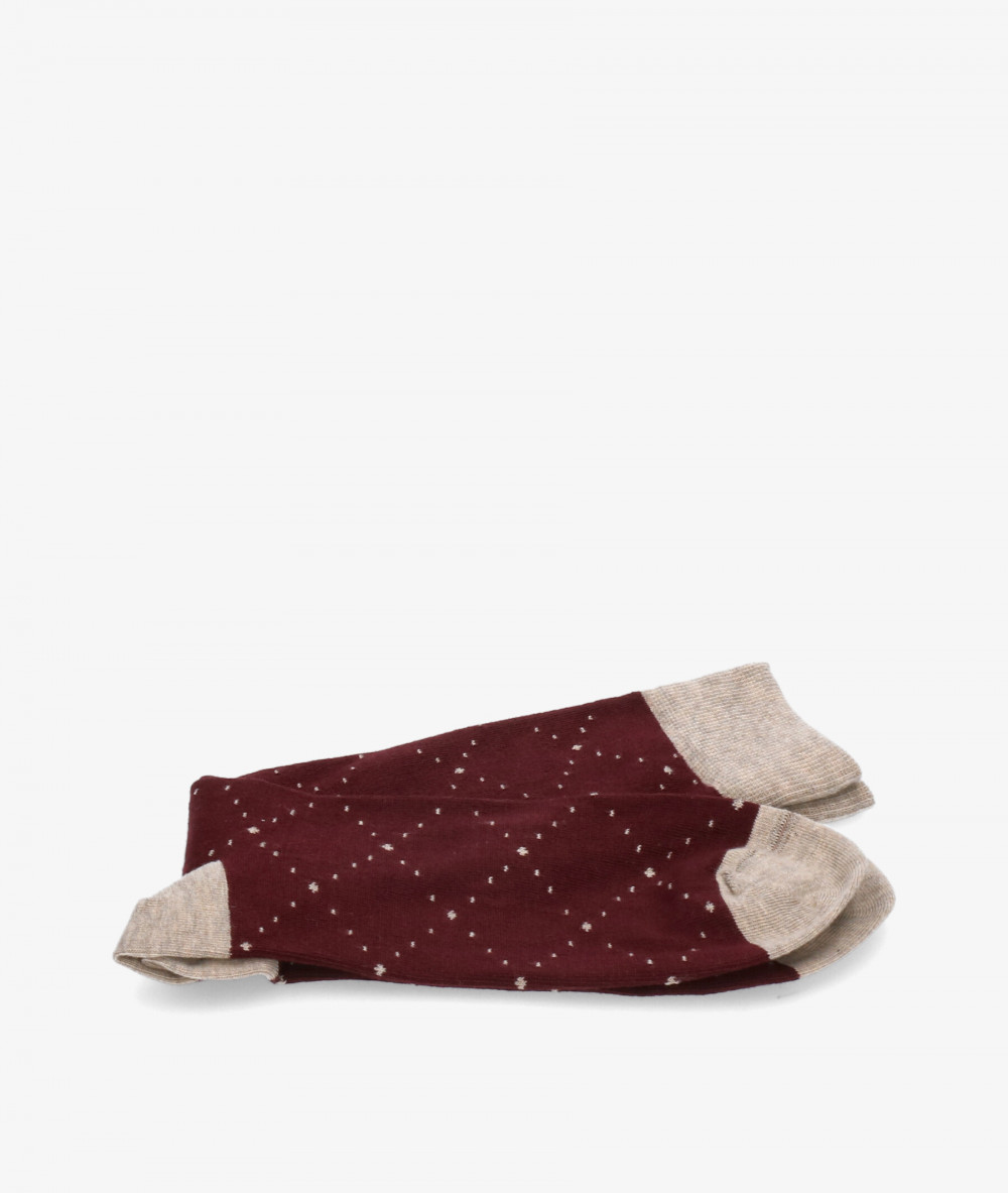 Calcetines Kénnebec en burdeos