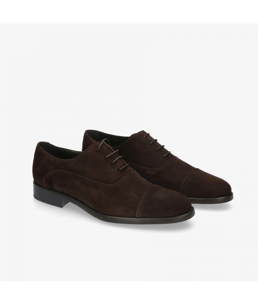 Zapatos de vestir HOBBS- DON 10731 en serraje marrón Zapatos de vestir HOBBS- DON 10731 en serraje marrón