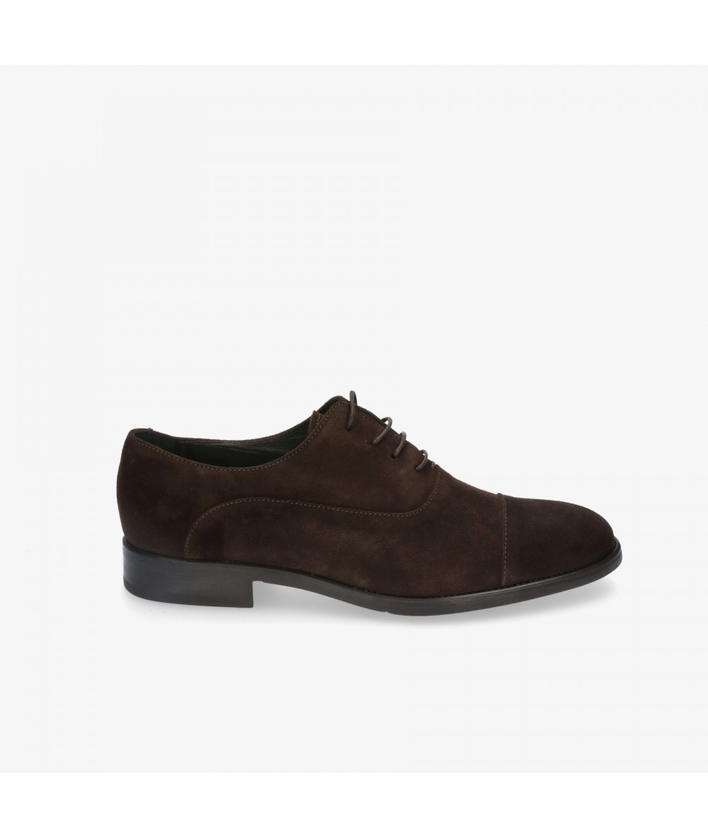 Zapatos de vestir HOBBS- DON 10731 en serraje marrón Zapatos de vestir HOBBS- DON 10731 en serraje marrón