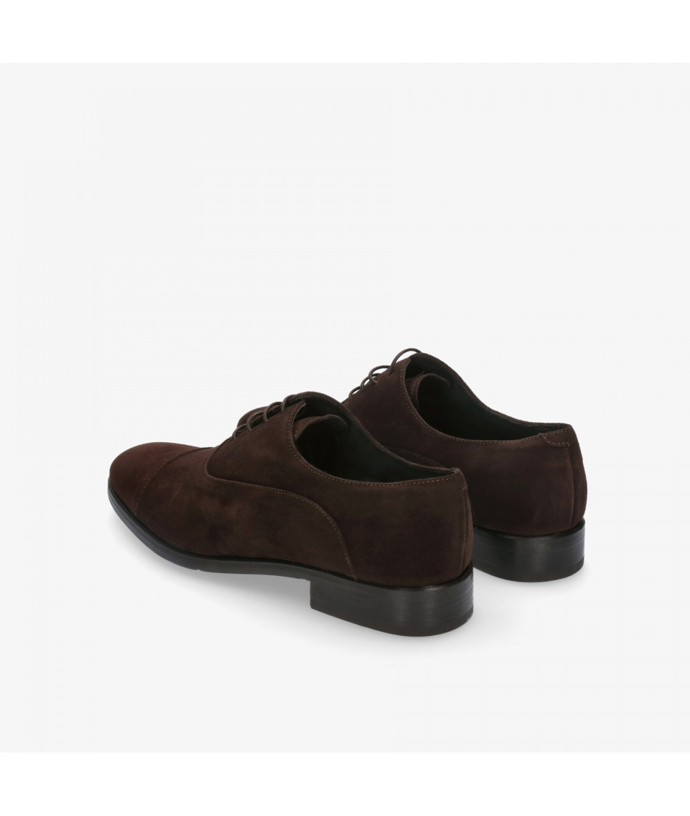 Zapatos de vestir HOBBS- DON 10731 en serraje marrón Zapatos de vestir HOBBS- DON 10731 en serraje marrón