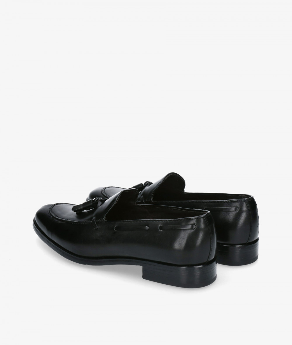Mocasines HOBBS- DON 10958 en negro Mocasines HOBBS- DON 10958 en negro