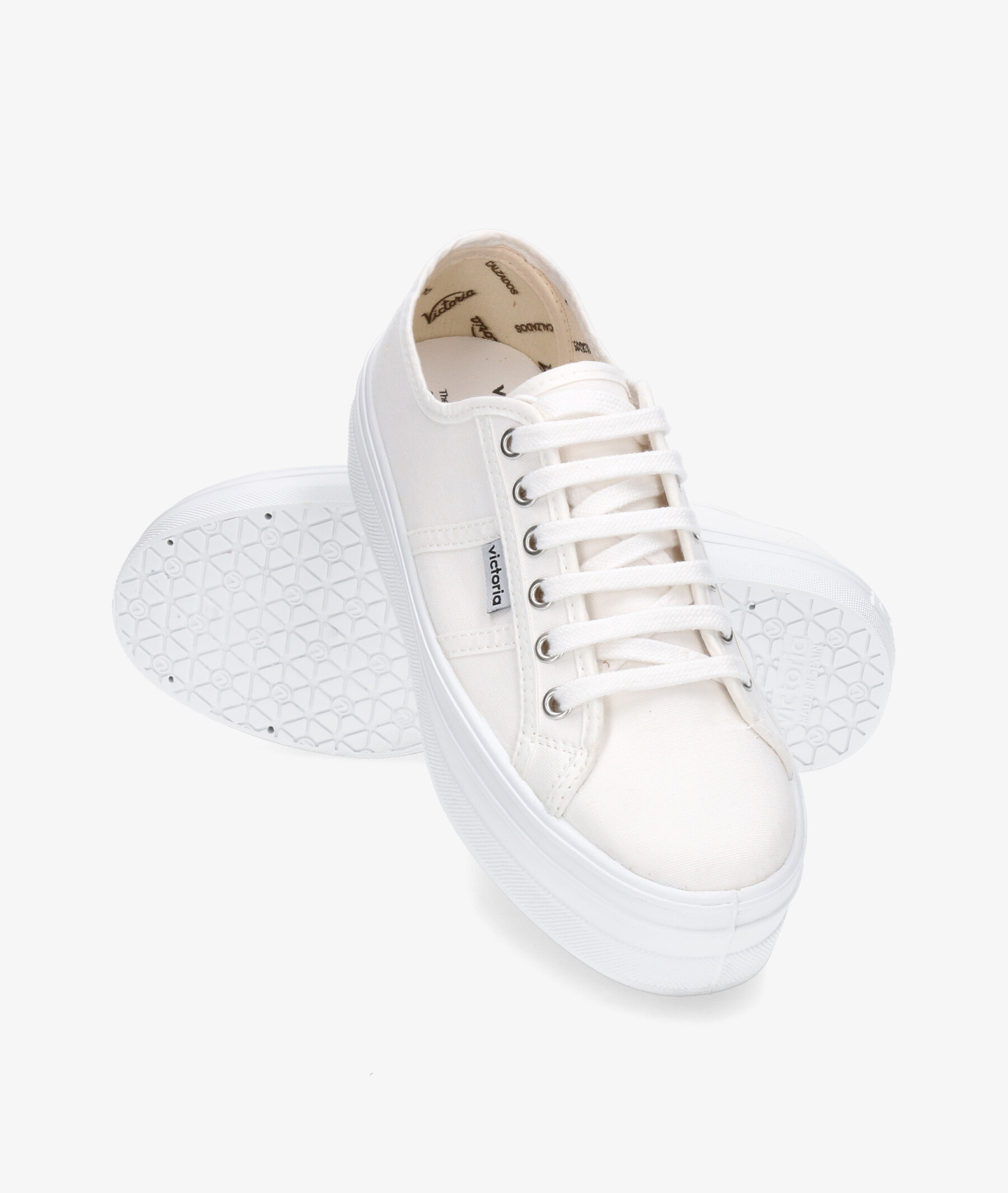 Deportivas De Niña VICTORIA ZAPATILLAS 109200 BLANCA MUJER BLANCO