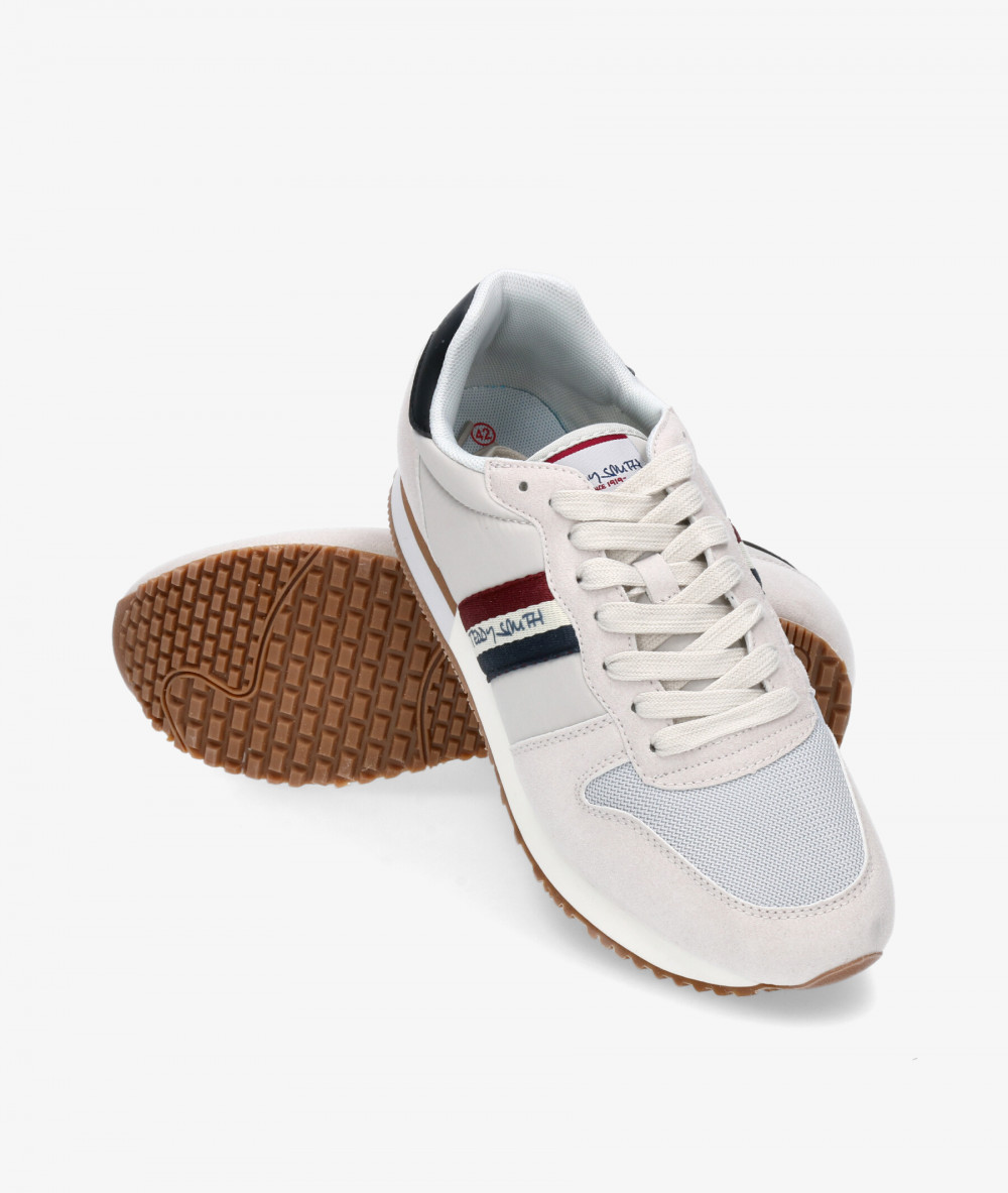 Deportivos Teddy Smith  71651 en blanco Deportivos Teddy Smith  71651 en blanco