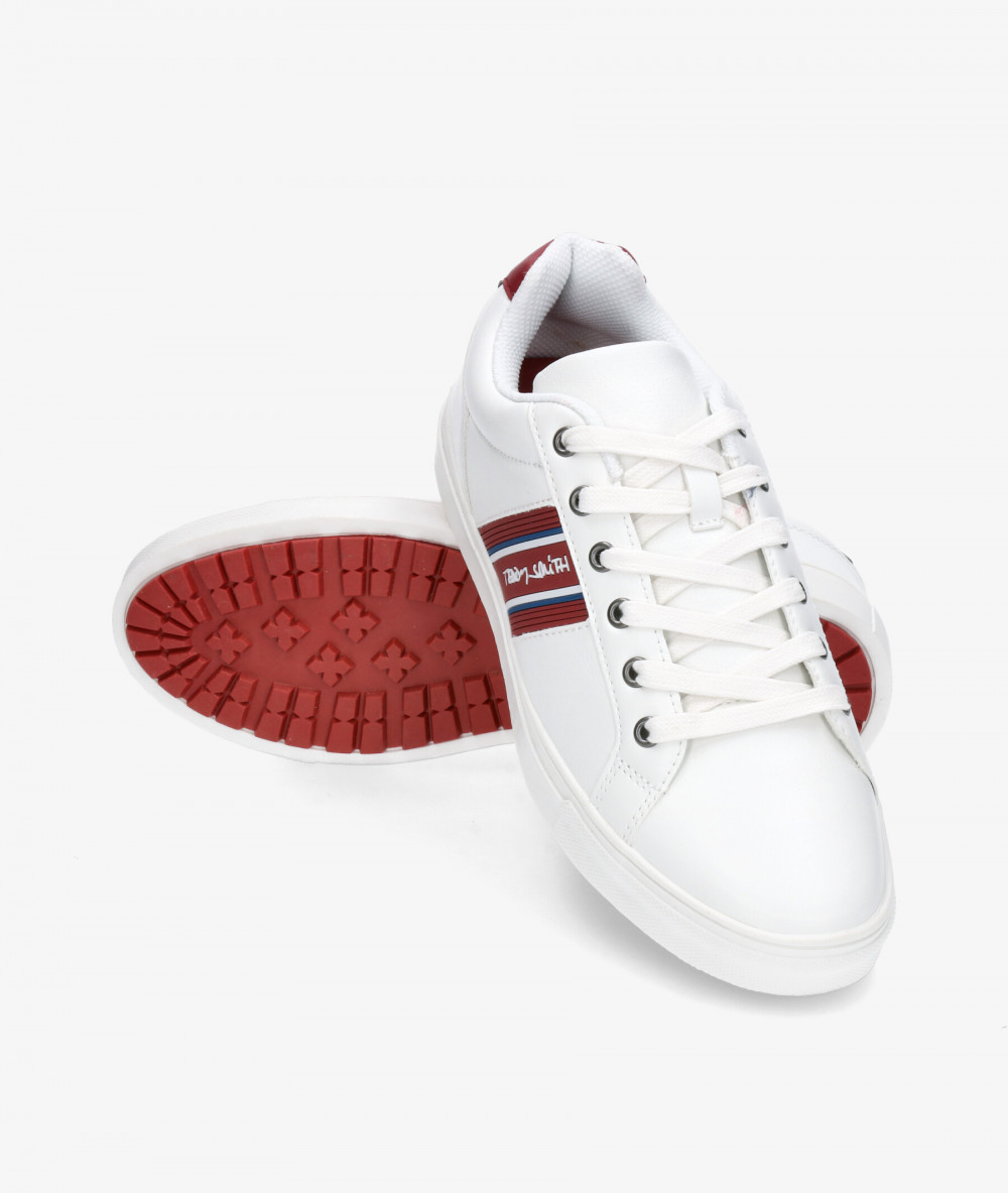 Deportivos Teddy Smith  71726 en blanco Deportivos Teddy Smith  71726 en blanco