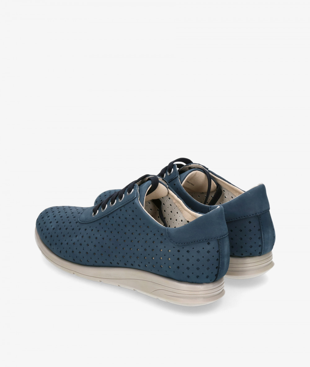 Zapatos St. Gallen  21-04-16707 KAMILA en nobuck azul