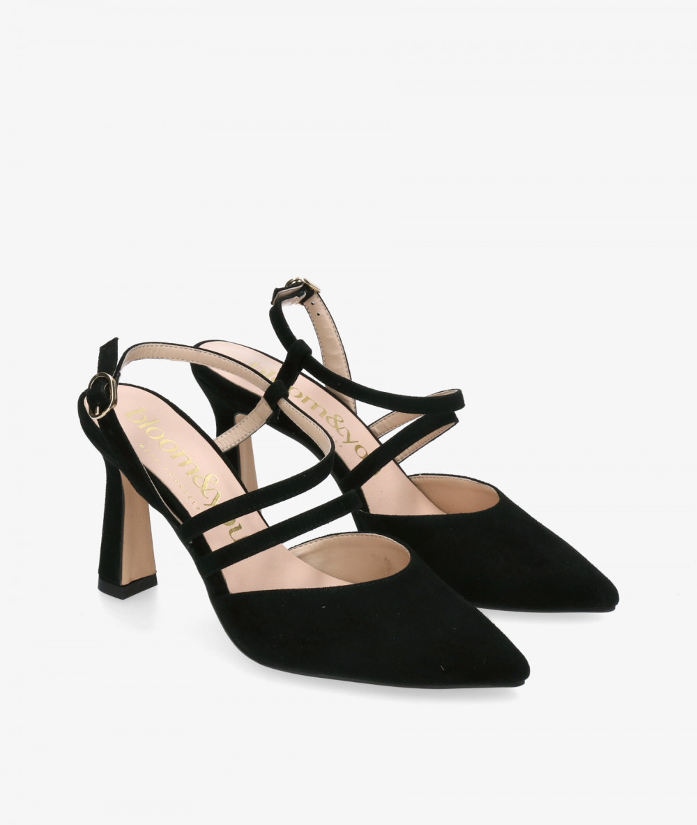 bloom&you Dress high heel shoes DIANELLA in black suede