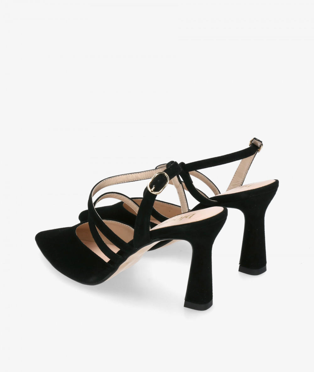 bloom&you Dress high heel shoes DIANELLA in black suede