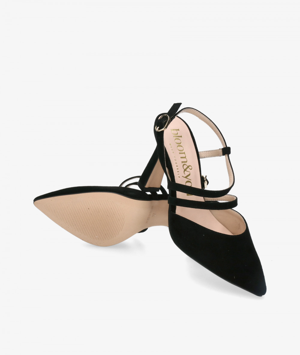 bloom&you Dress high heel shoes DIANELLA in black suede