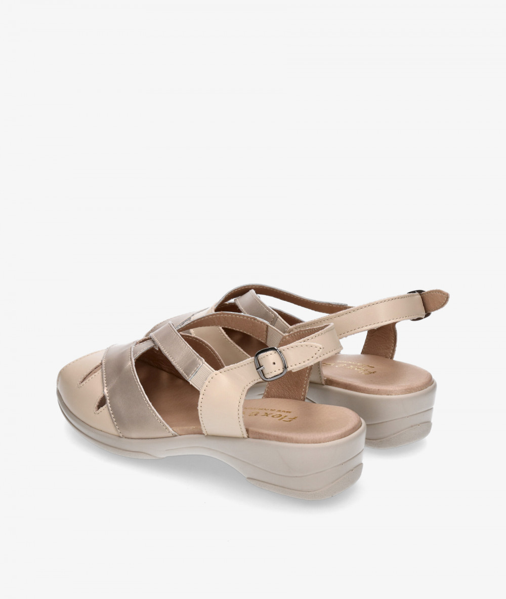 Sandalias Flex&Go SB1129 en beige Sandalias Flex&Go SB1129 en beige