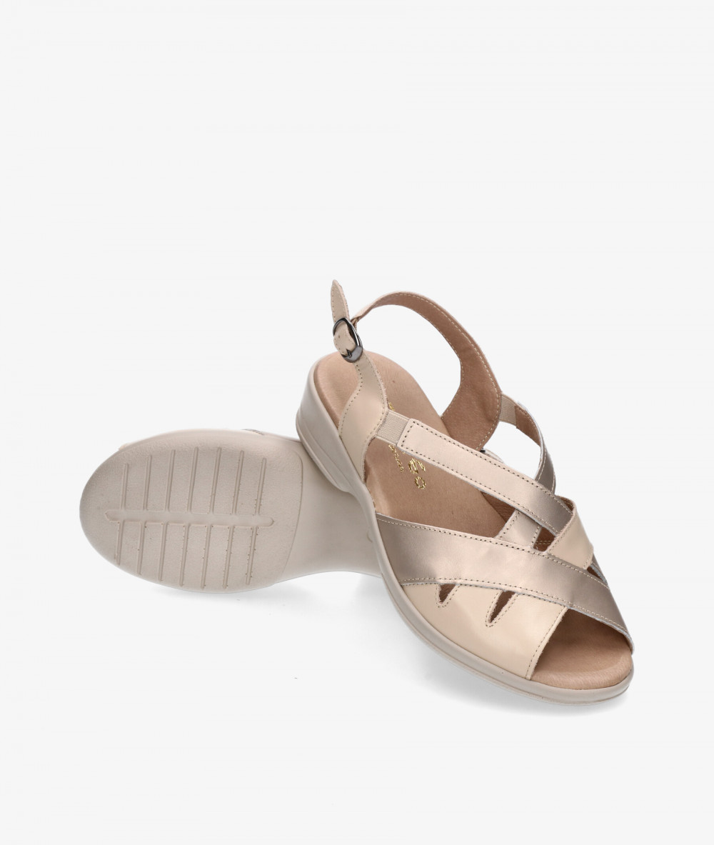 Sandalias Flex&Go SB1129 en beige Sandalias Flex&Go SB1129 en beige