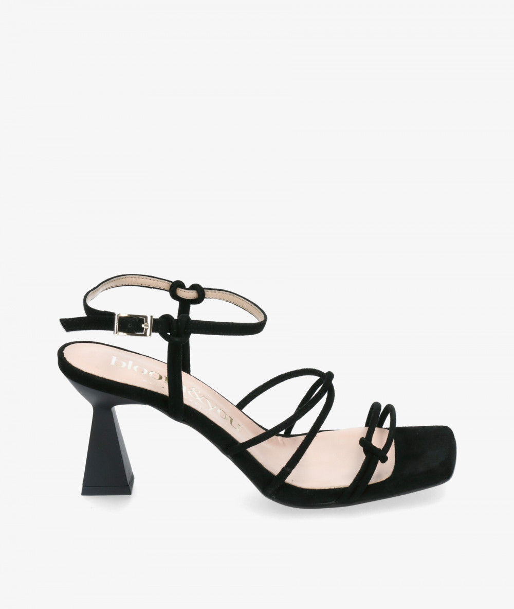 Sandalias bloom&you ALOE en ante negro Sandalias bloom&you ALOE en ante negro
