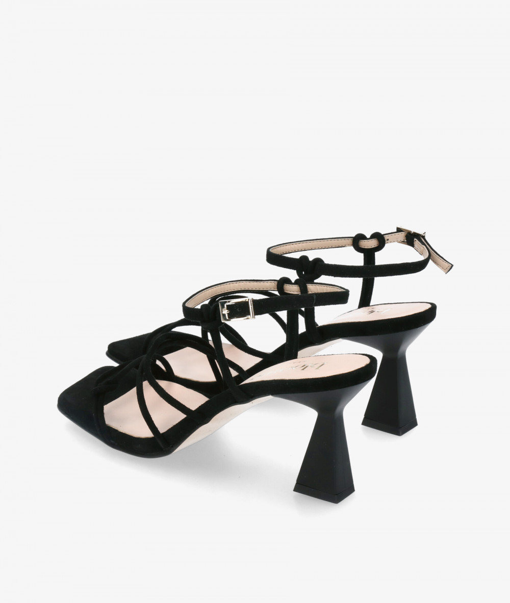 Sandalias bloom&you ALOE en ante negro Sandalias bloom&you ALOE en ante negro