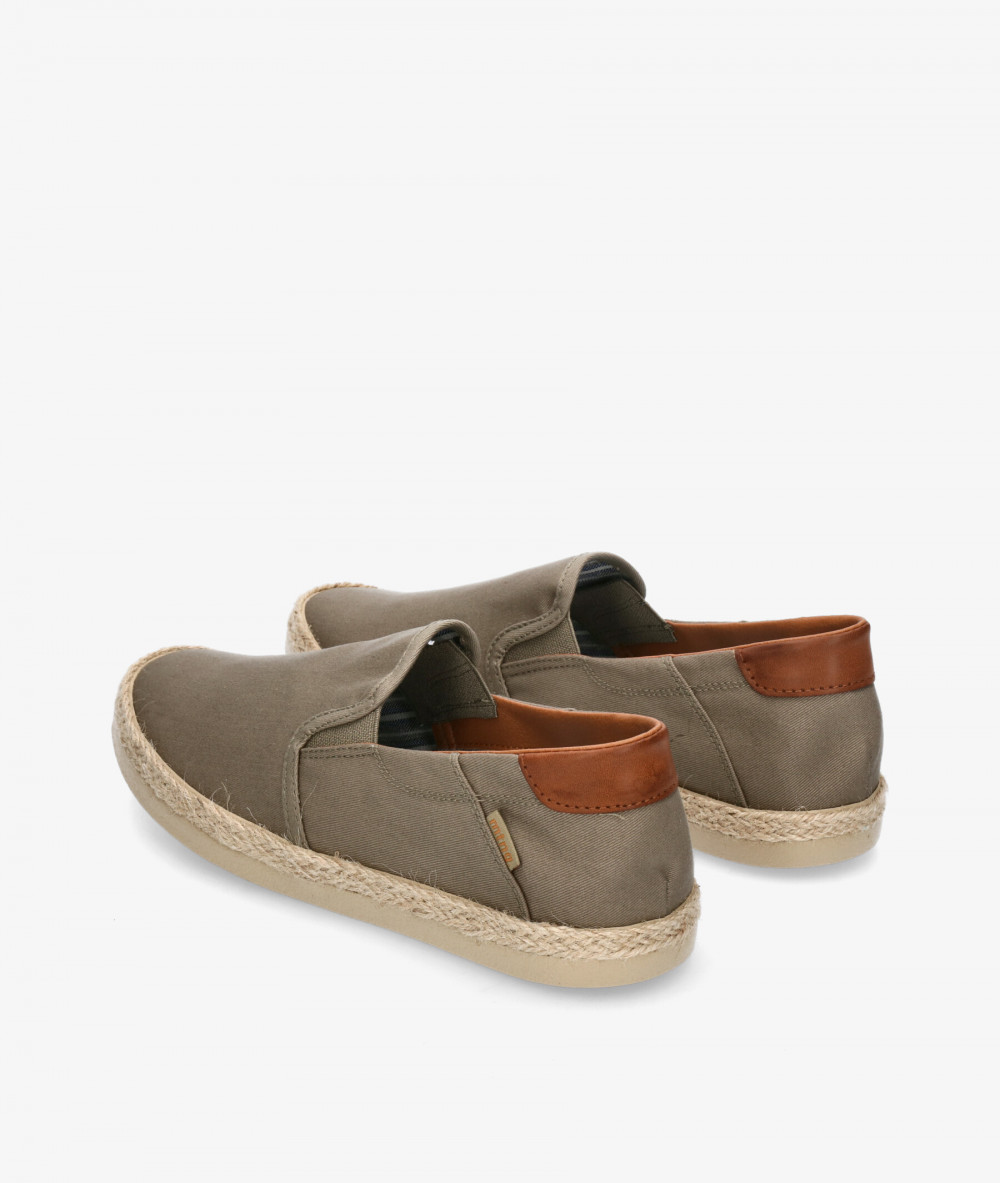 Zapatos casual Mustang  84380 en caki Zapatos casual Mustang  84380 en caki