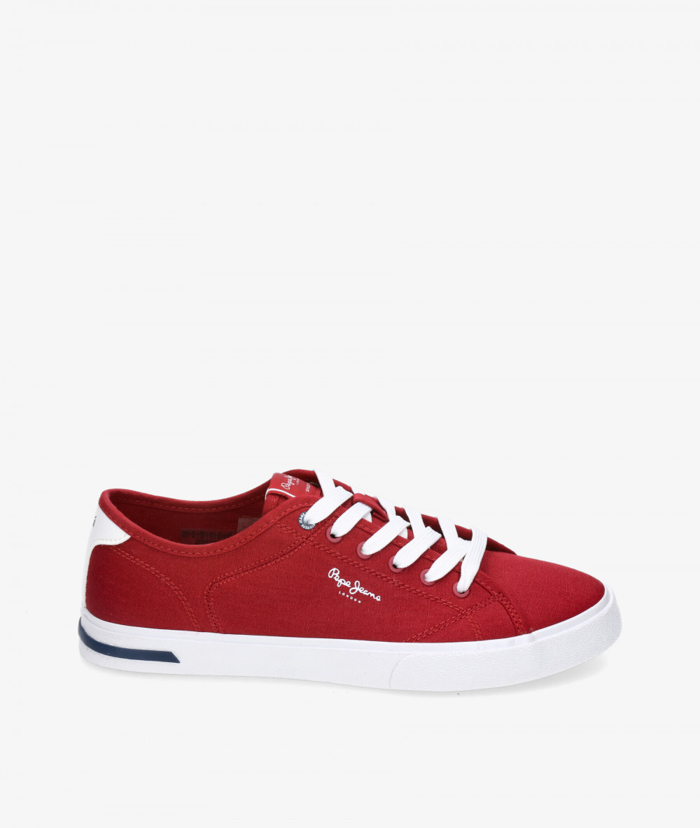 Deportivos Pepe Jeans  KENTON ROAD M  en rojo Deportivos Pepe Jeans  KENTON ROAD M  en rojo