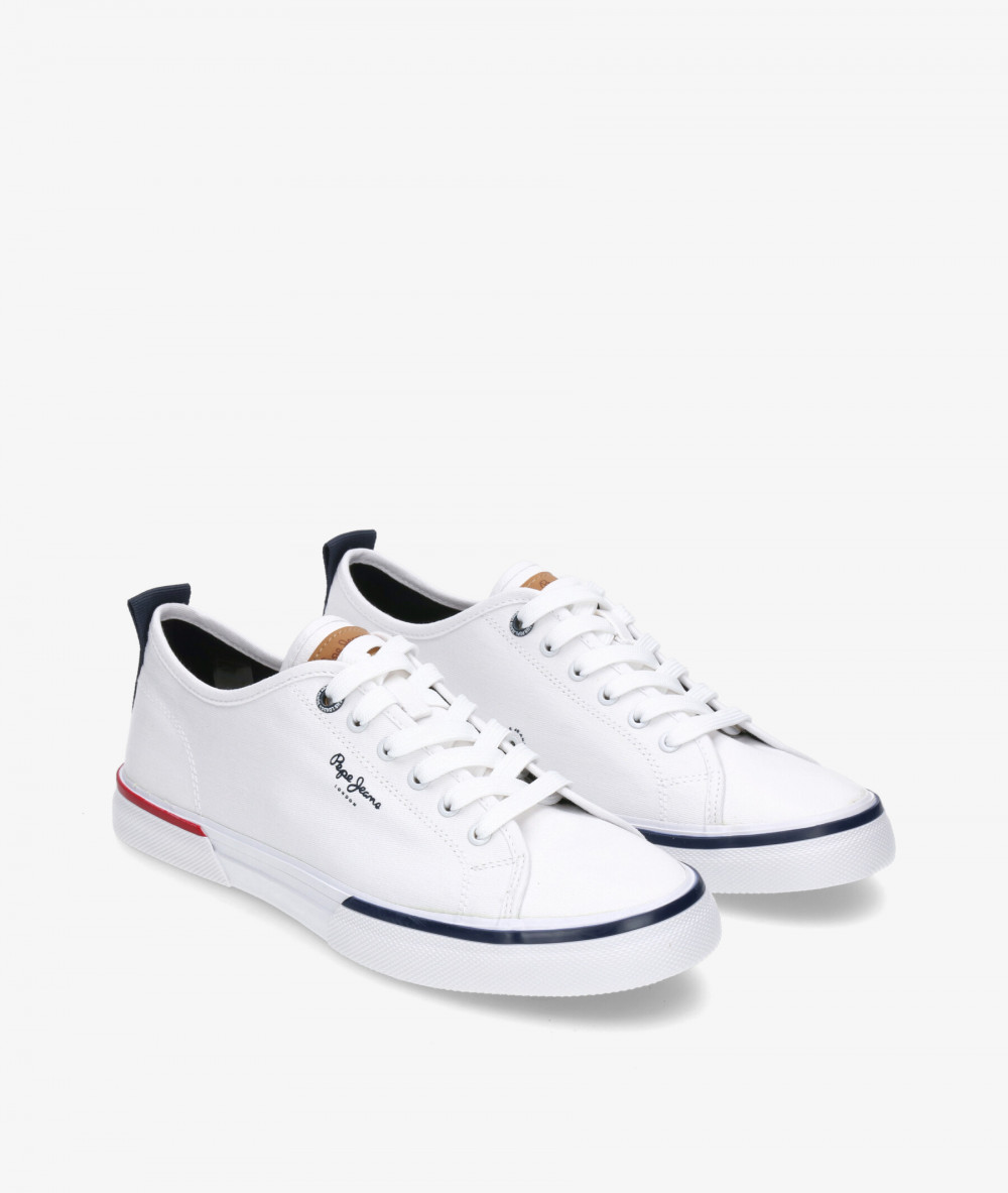 Deportivos Pepe Jeans  KENTON SMART 22 en blanco Deportivos Pepe Jeans  KENTON SMART 22 en blanco