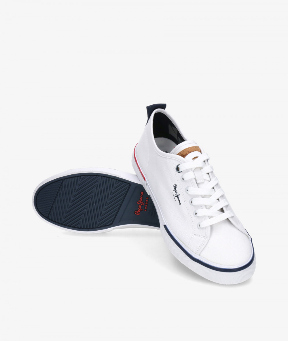 Deportivos Pepe Jeans  KENTON SMART 22 en blanco Deportivos Pepe Jeans  KENTON SMART 22 en blanco