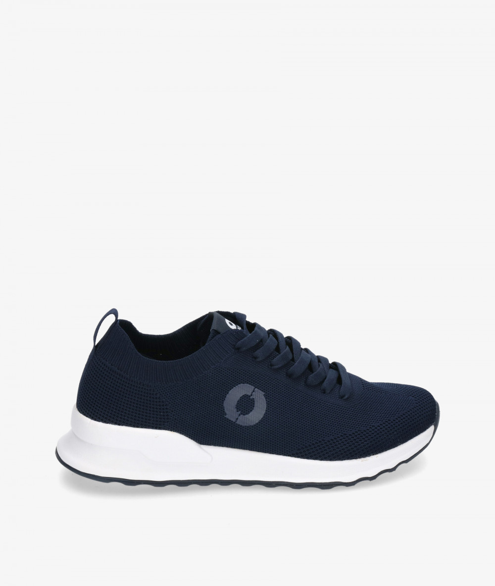 Deportivos Ecoalf  PRINCEALF KNIT SNEAKER MAN en azul marino Deportivos Ecoalf  PRINCEALF KNIT SNEAKER MAN en azul marino