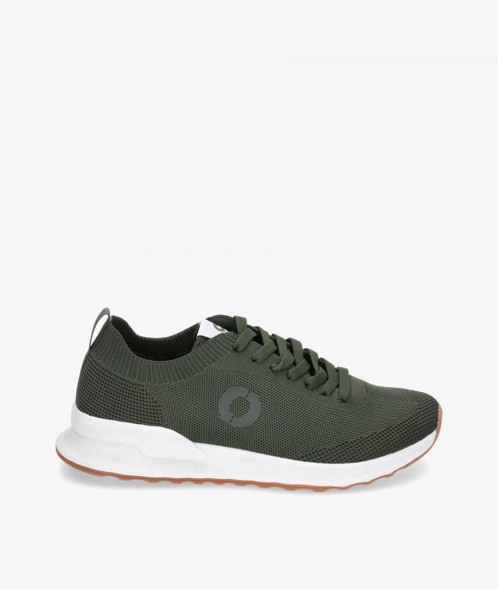 Deportivos Ecoalf  PRINCEALF KNIT SNEAKER MAN en caki Deportivos Ecoalf  PRINCEALF KNIT SNEAKER MAN en caki