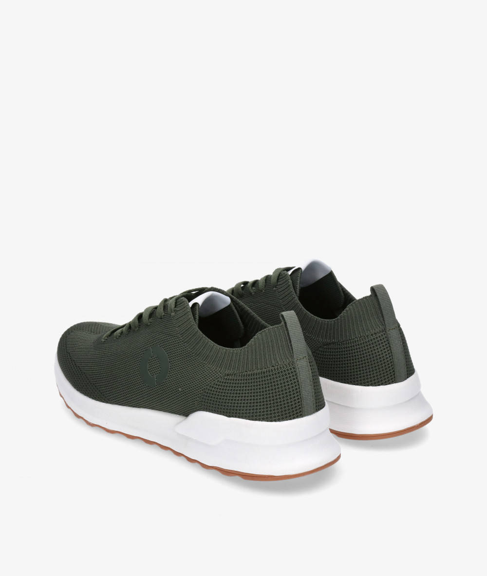 Deportivos Ecoalf  PRINCEALF KNIT SNEAKER MAN en caki Deportivos Ecoalf  PRINCEALF KNIT SNEAKER MAN en caki
