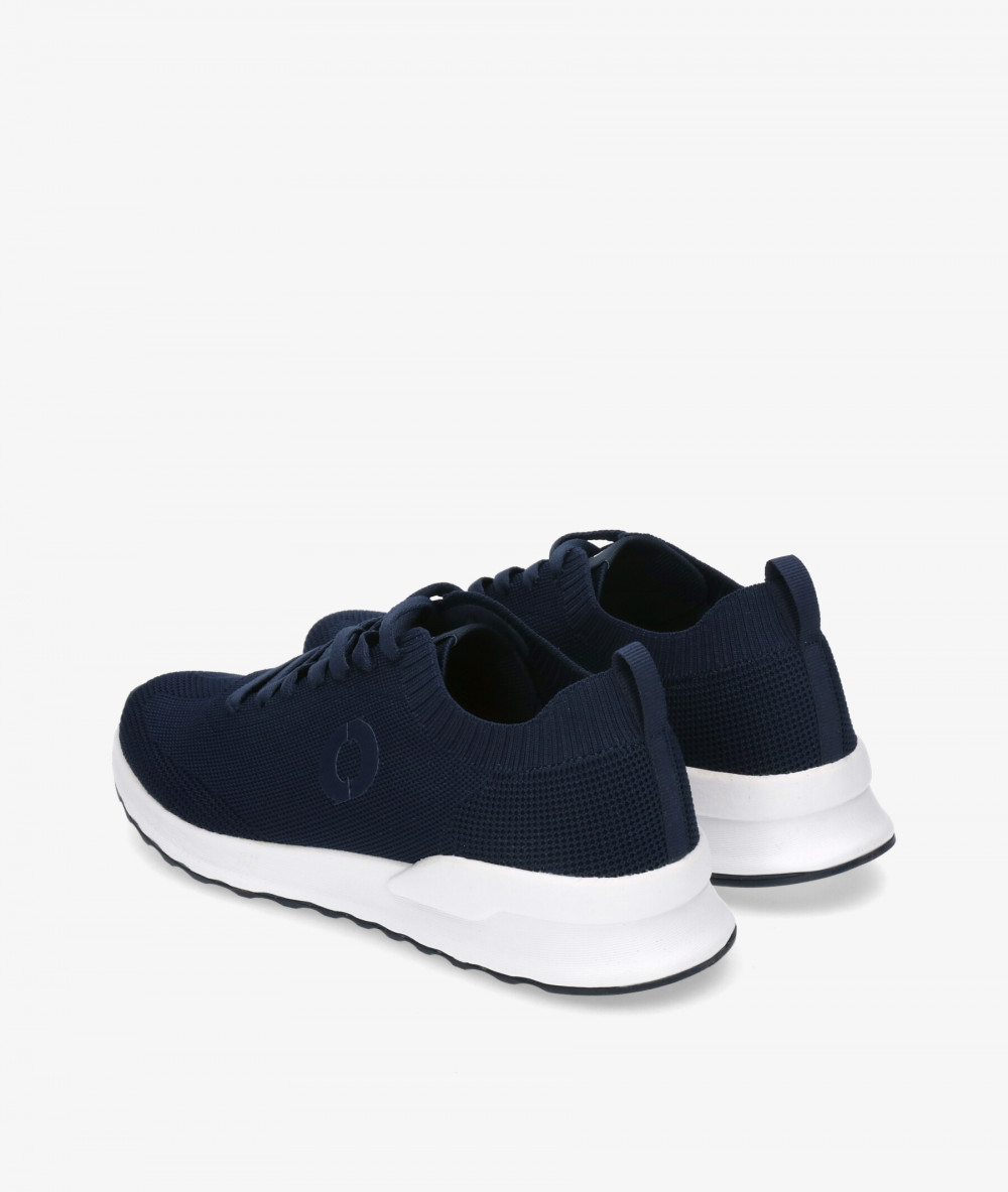 Deportivos Ecoalf  PRINCEALF KNIT SNEAKER MAN en azul marino Deportivos Ecoalf  PRINCEALF KNIT SNEAKER MAN en azul marino