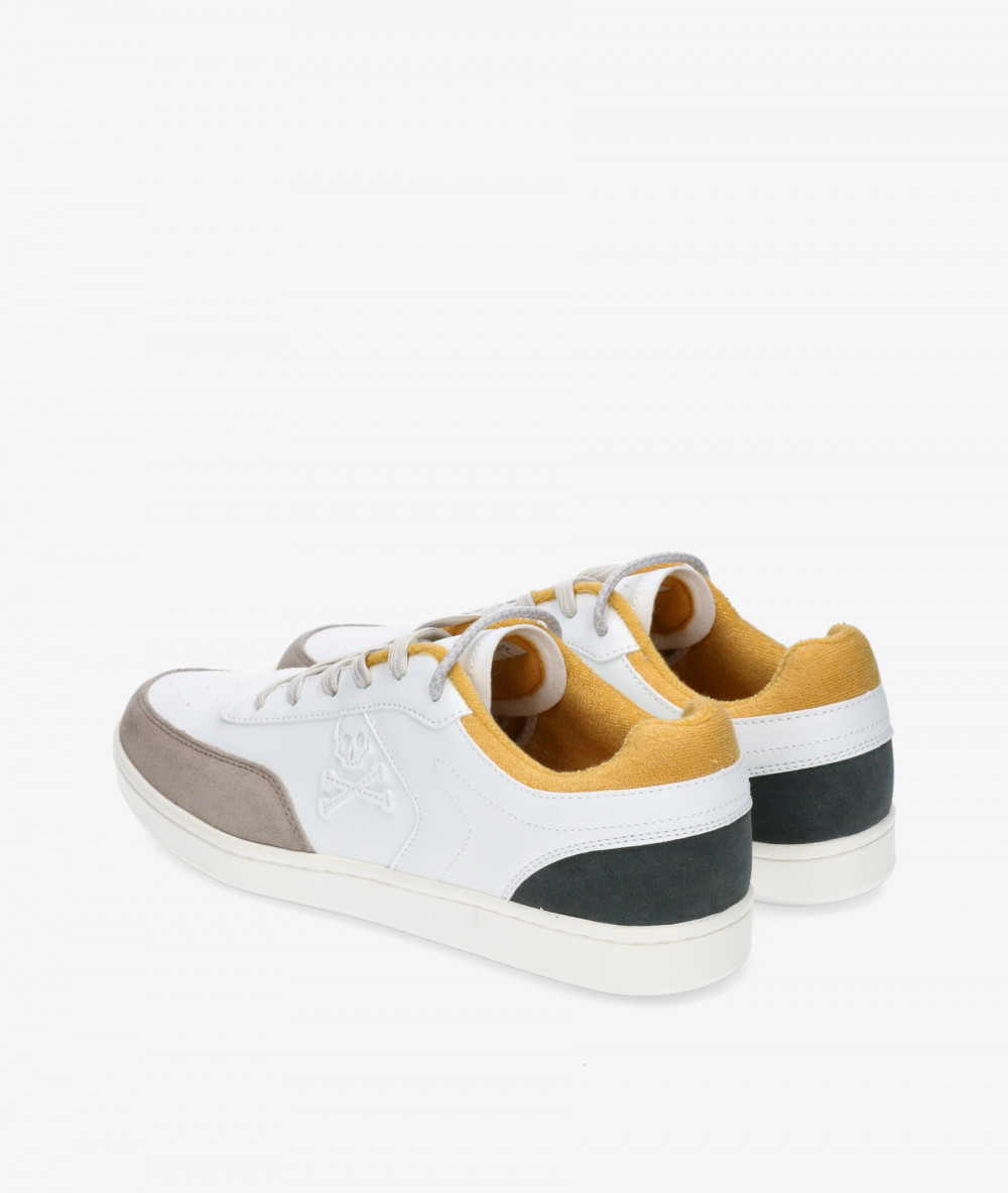 Deportivos Scalpers  BRUNO SNEAKERS en blanco Deportivos Scalpers  BRUNO SNEAKERS en blanco