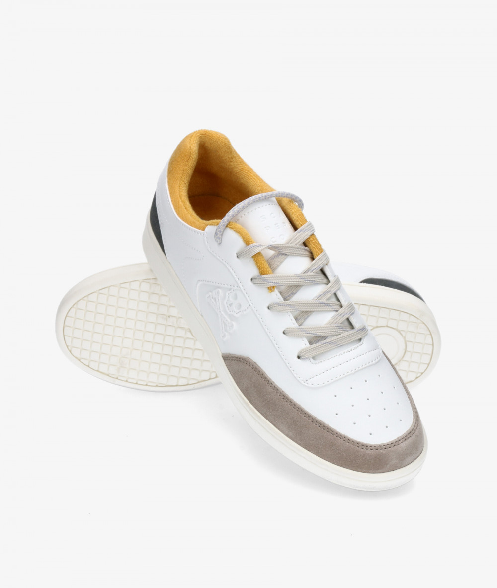 Deportivos Scalpers  BRUNO SNEAKERS en blanco Deportivos Scalpers  BRUNO SNEAKERS en blanco