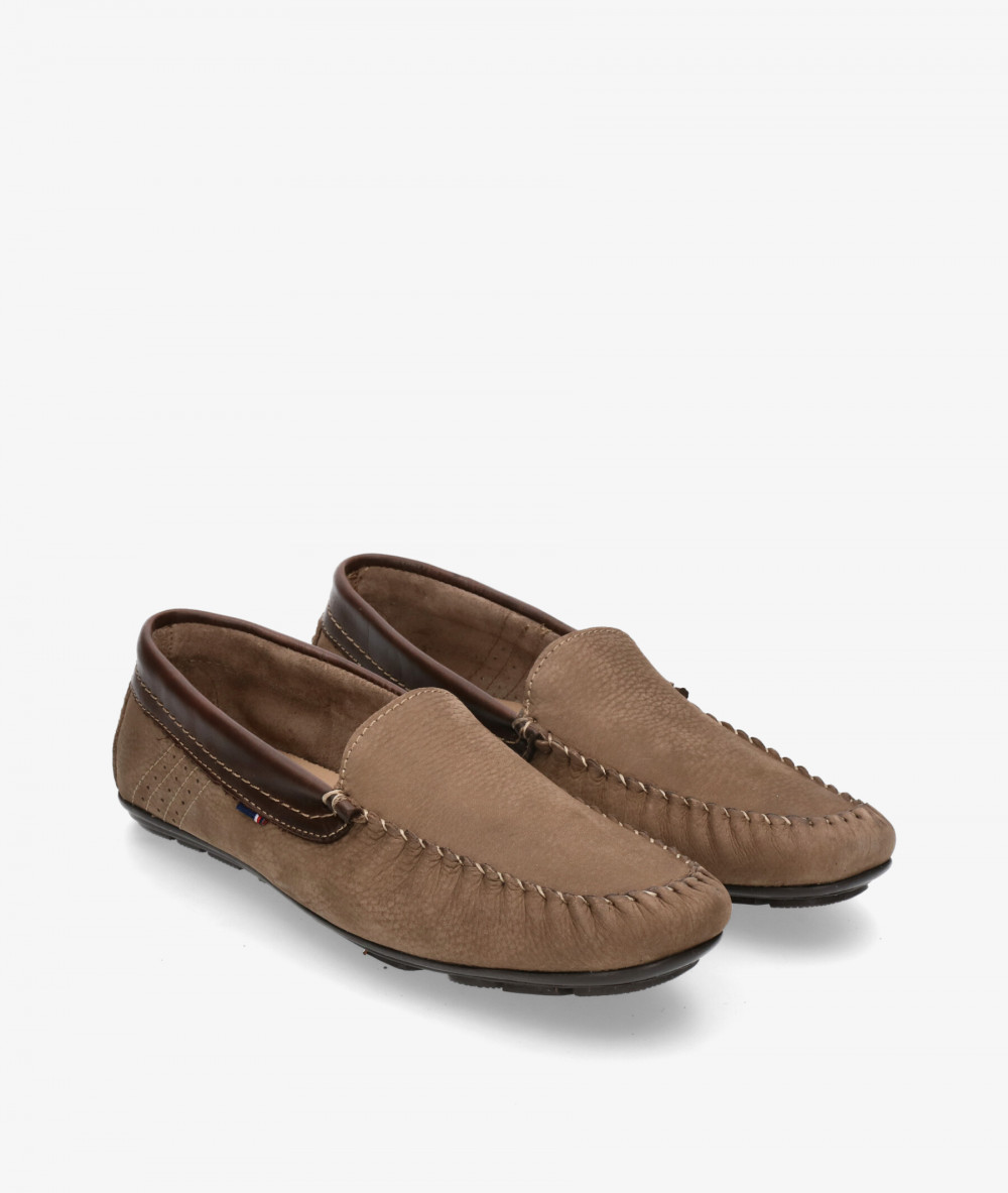 Zapatos casual Traveris 03016 en nobuck taupe Zapatos casual Traveris 03016 en nobuck taupe