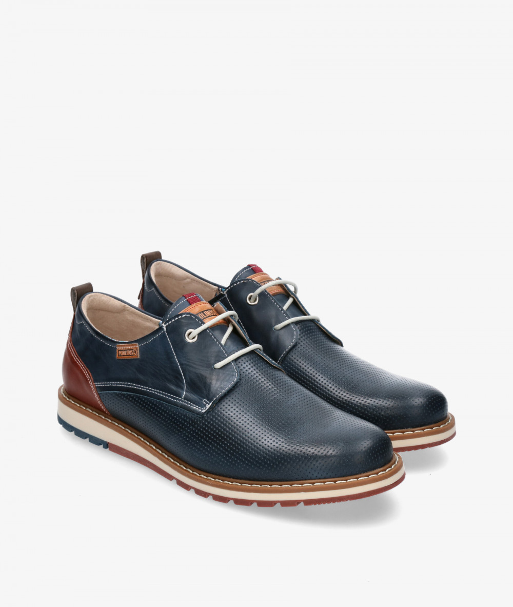 Zapatos casual Pikolinos M8J-4142 en azul marino Zapatos casual Pikolinos M8J-4142 en azul marino