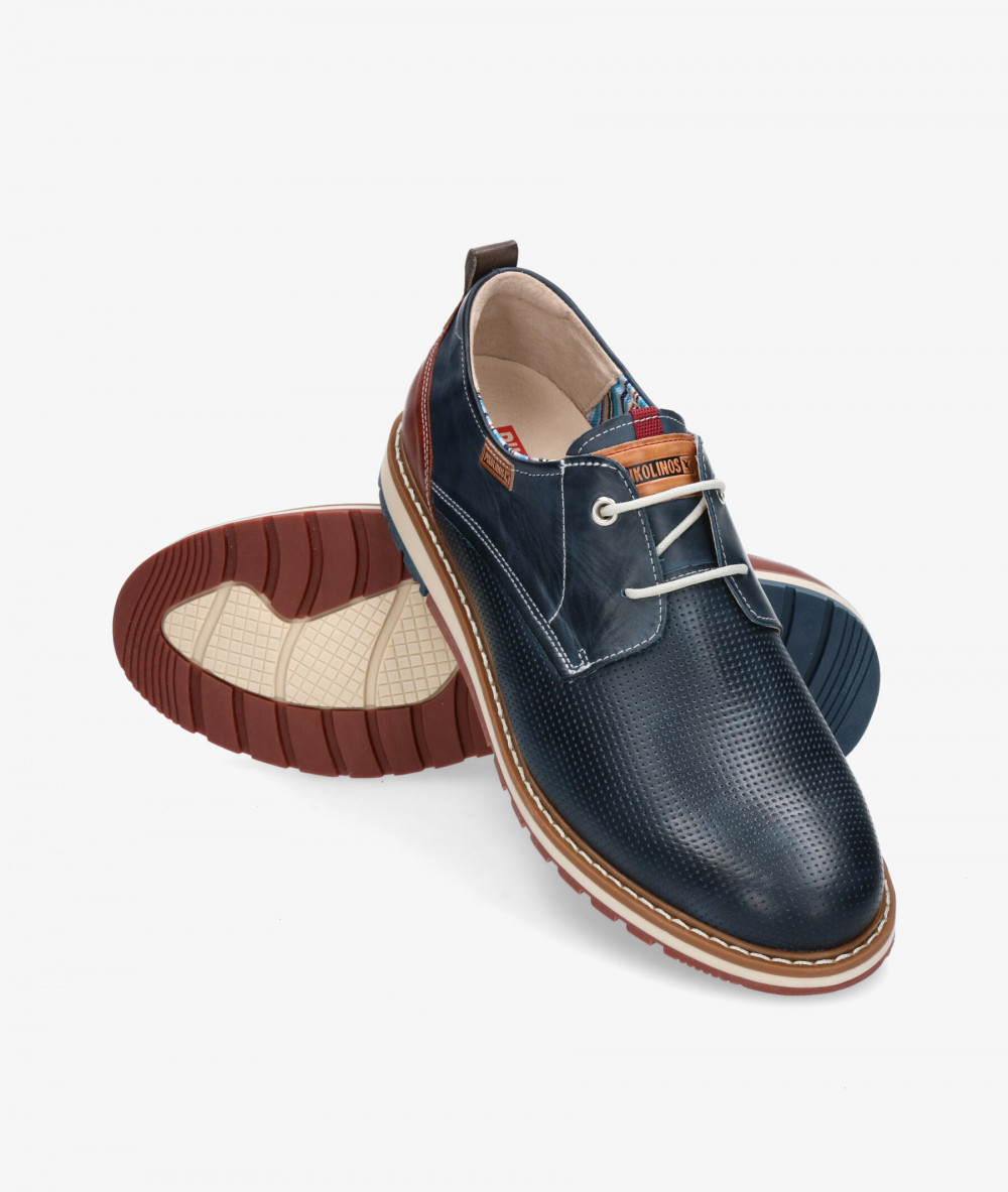 Zapatos casual Pikolinos M8J-4142 en azul marino Zapatos casual Pikolinos M8J-4142 en azul marino