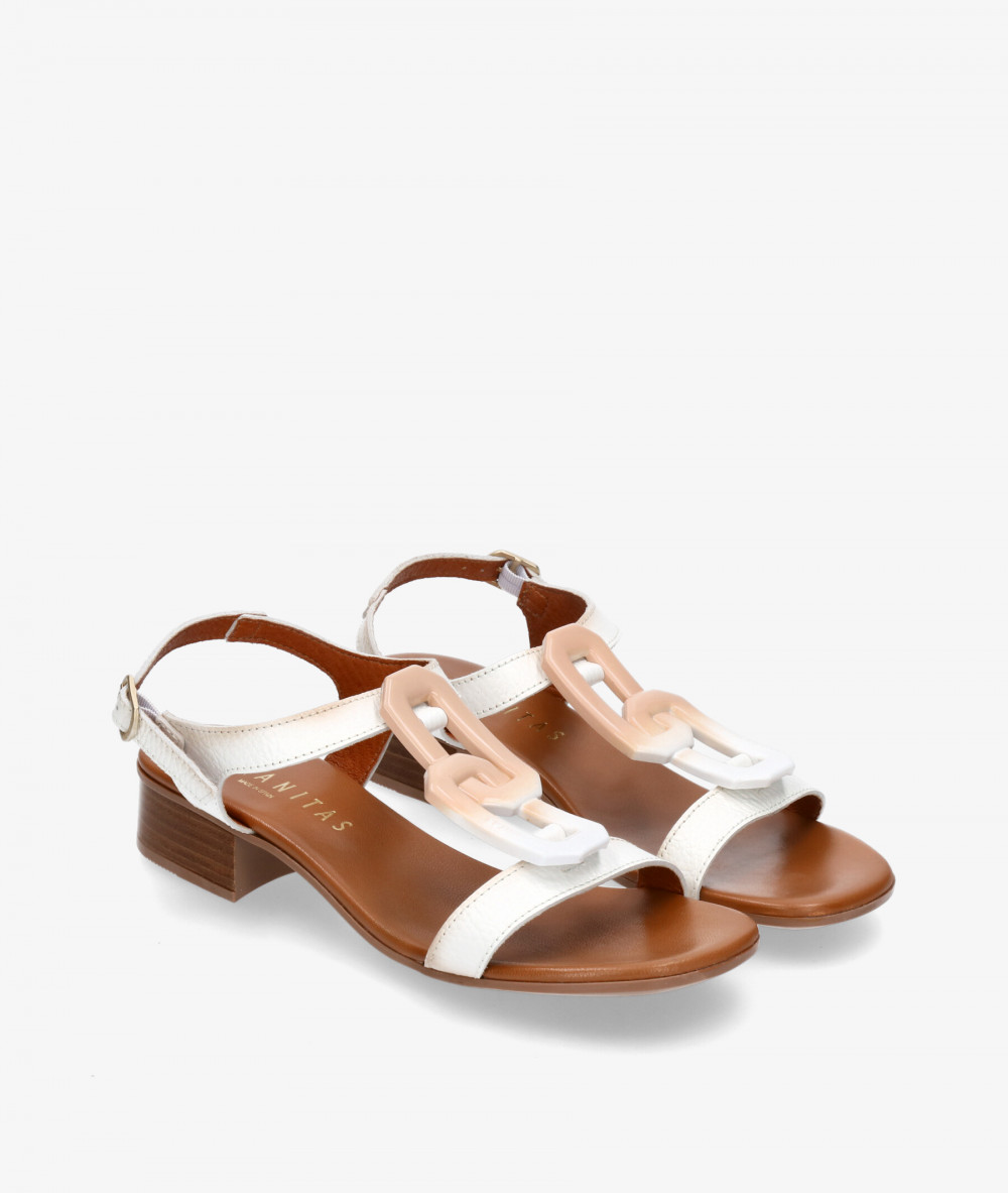 Sandalias Hispanitas HV232595 en hueso Sandalias Hispanitas HV232595 en hueso
