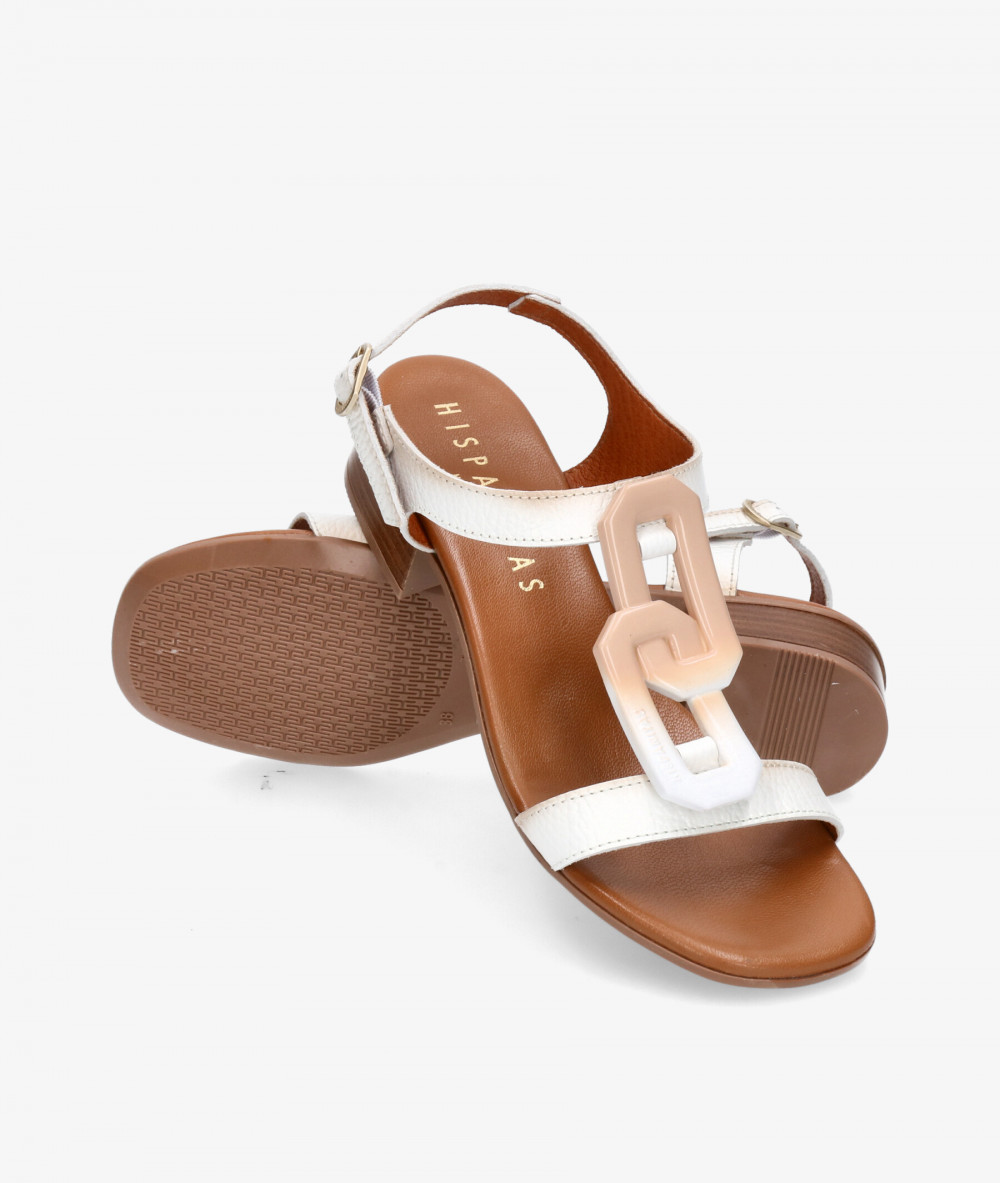 Sandalias Hispanitas HV232595 en hueso Sandalias Hispanitas HV232595 en hueso